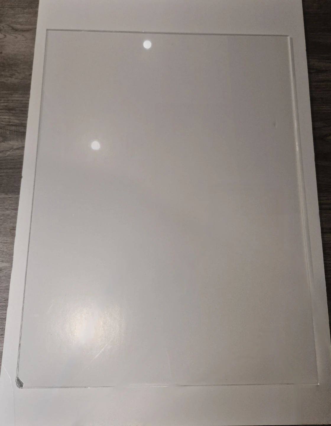 Clear Acrylic Plexiglass Sheet 18"×24" Thickness 1/4" - photo 2