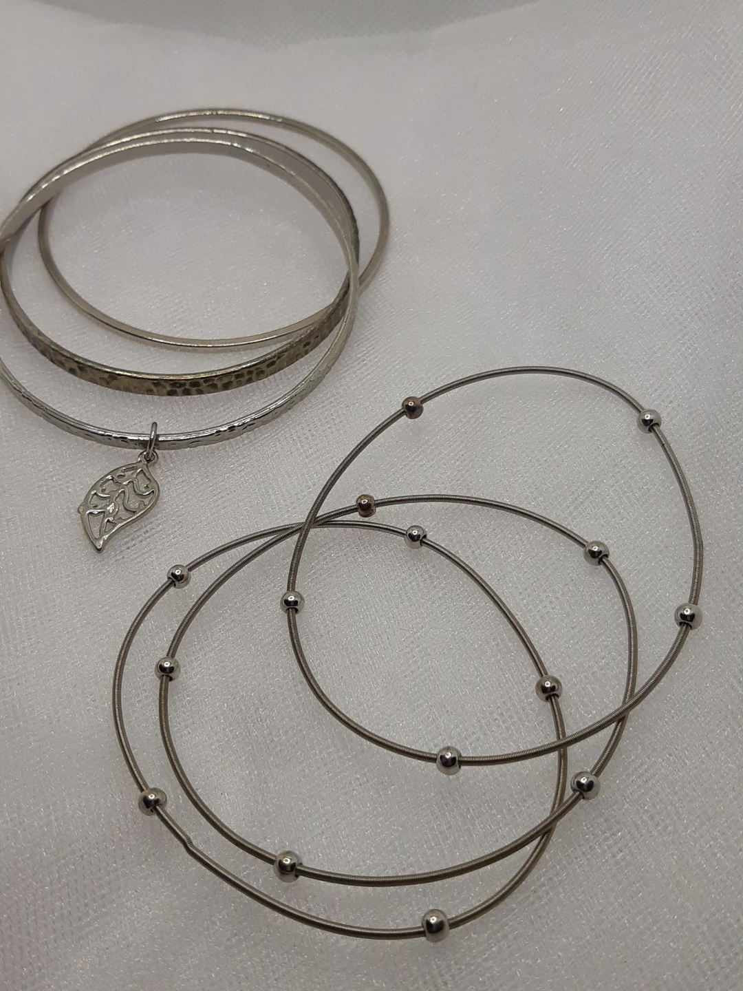 Silver Tone Bracelet set - photo 2