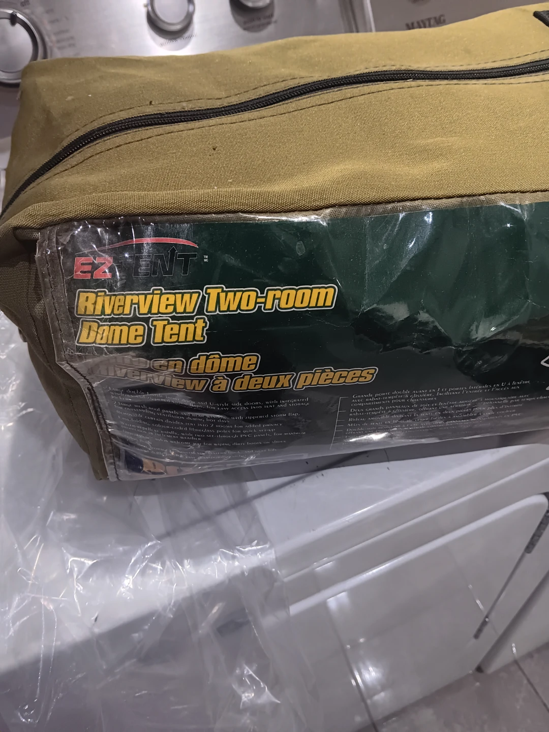 Woods EZ-Tent Riverview Two-Room Dome Tent