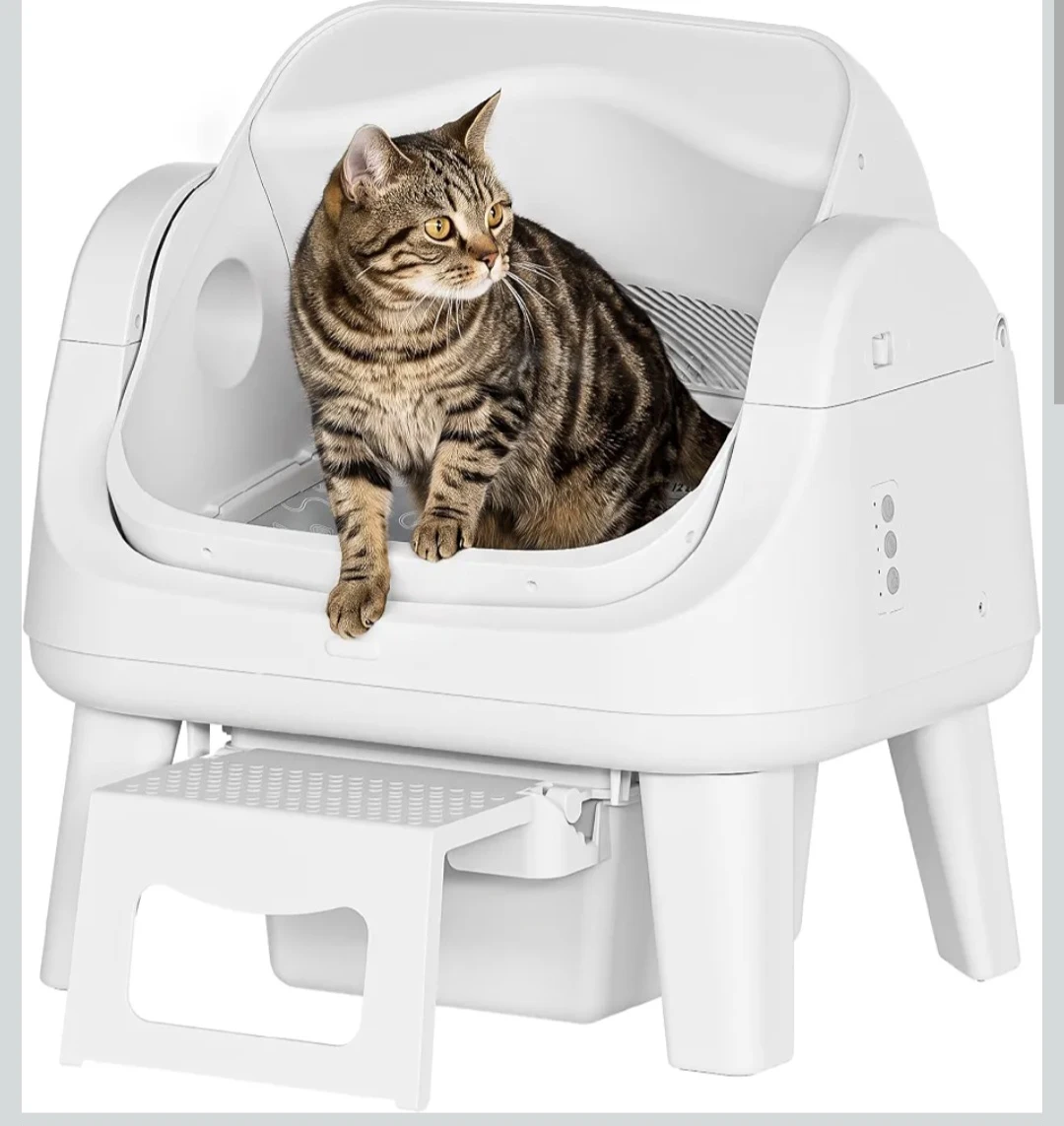 Automatic Self-Cleaning Cat Litter Box