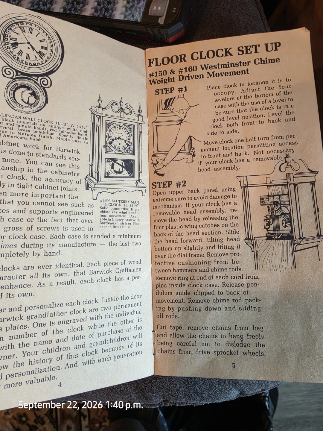 Barwick Grandfather Clock - photo 4