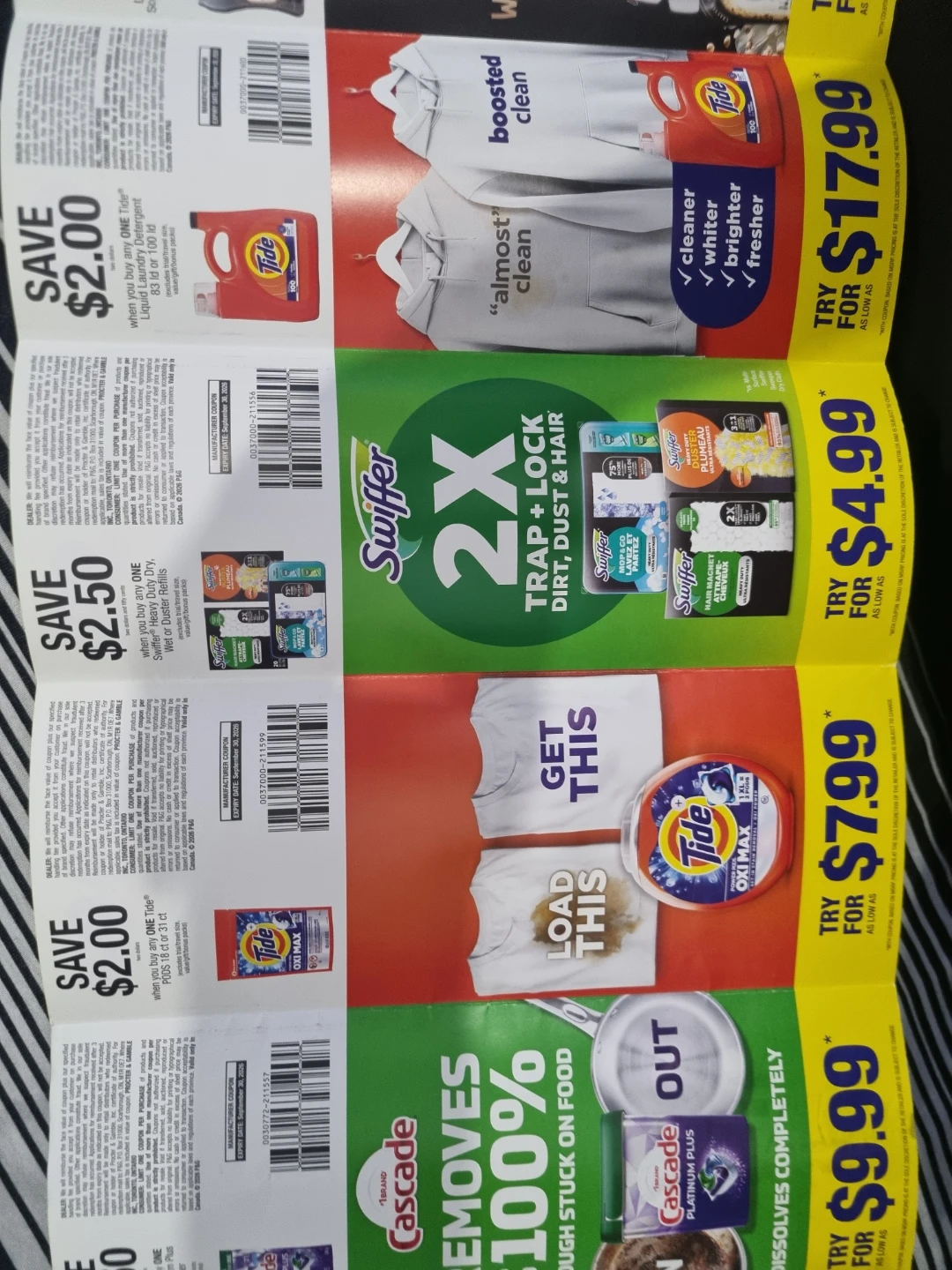 P&G Manufacturer Coupons Set - photo 2