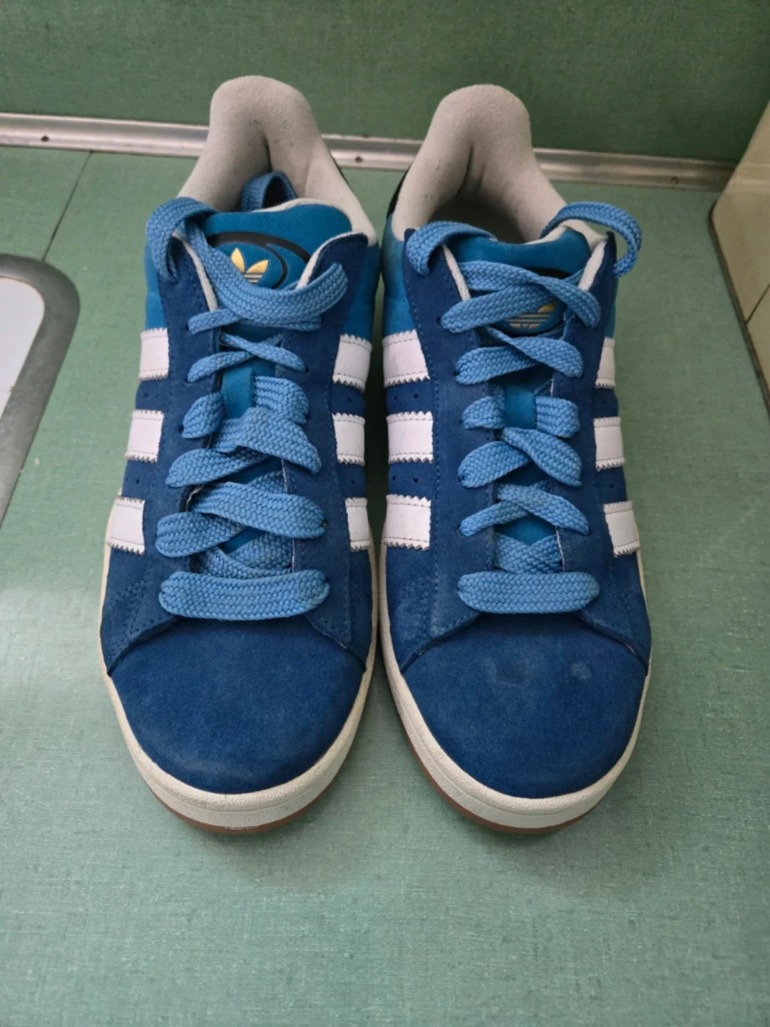 Adidas * CAMPUS Sneakers * BLUE SUEDE * Size 9.5 - photo 2