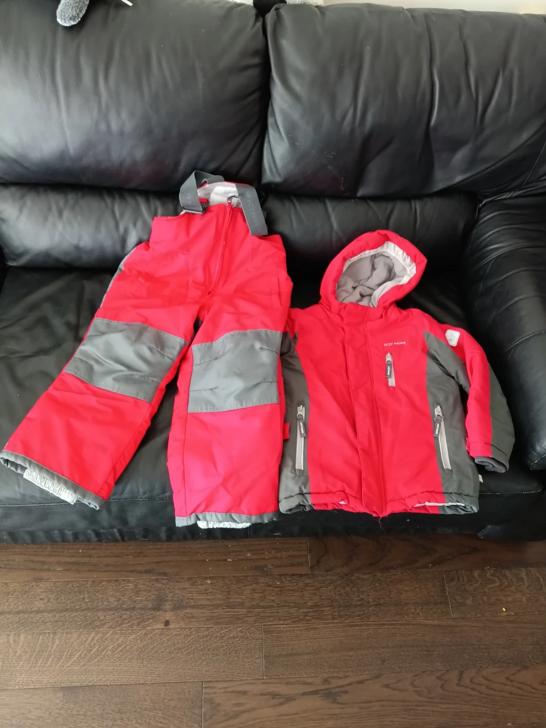 Hot Paws Red Winter Snow Suit - photo 2