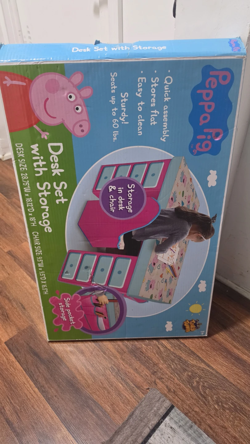 Peppa Pig Desk Set with Storage - photo 2