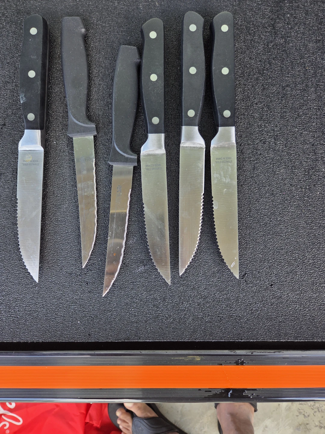 Set of 6 Serrated Steak Knives - photo 3