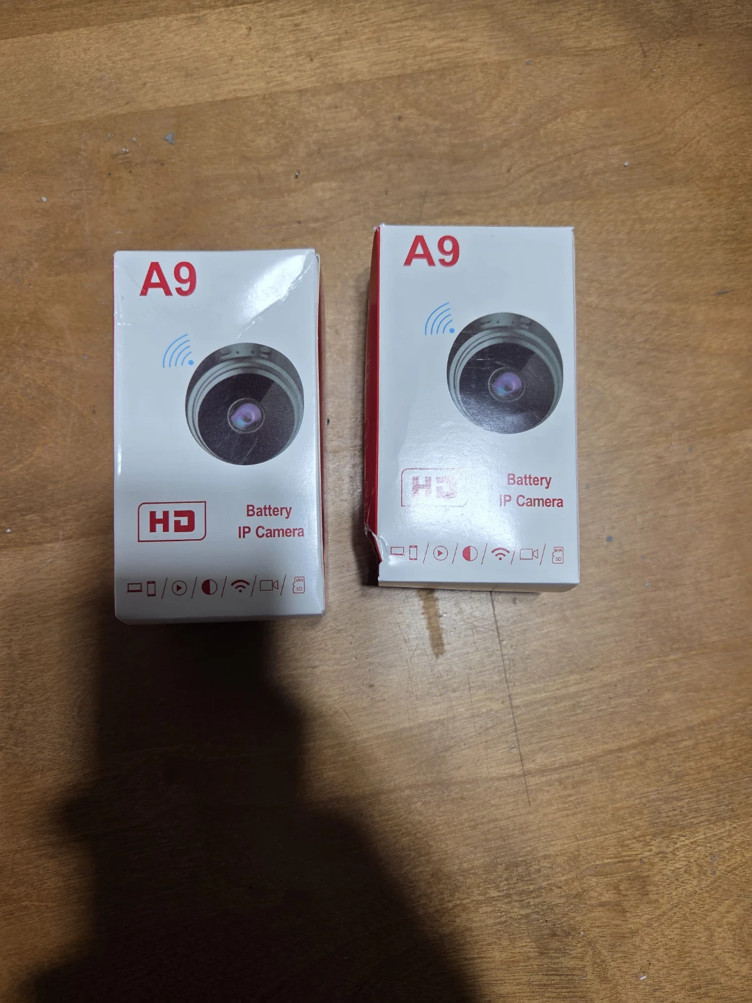 2x A9 HD Battery IP Cameras
