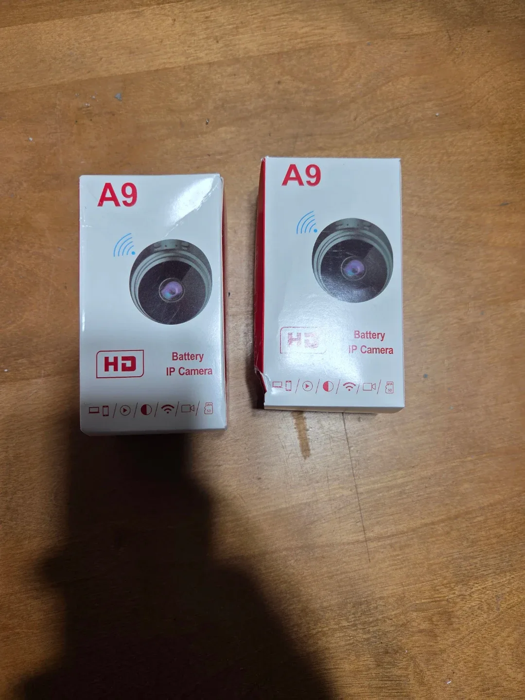 2x A9 HD Battery IP Cameras