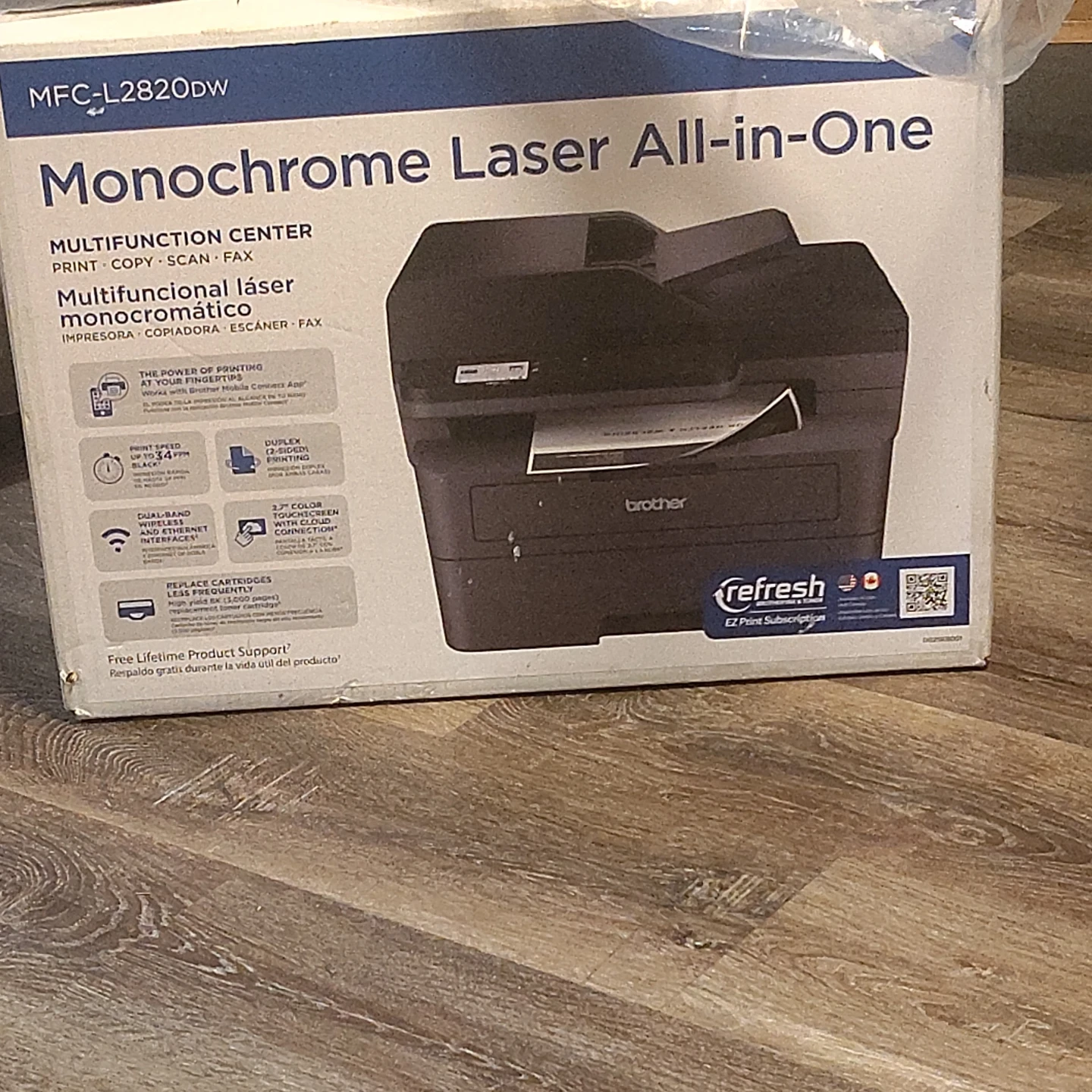 Brother MFC-L2820DW Monochrome Laser All-in-One