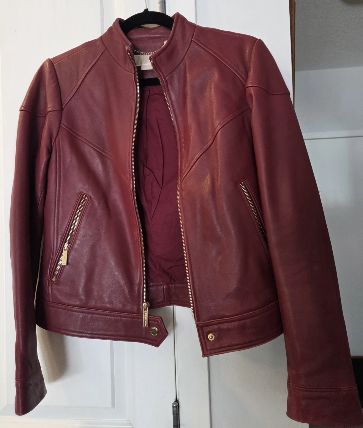 Michael Kors Leather Jacket
