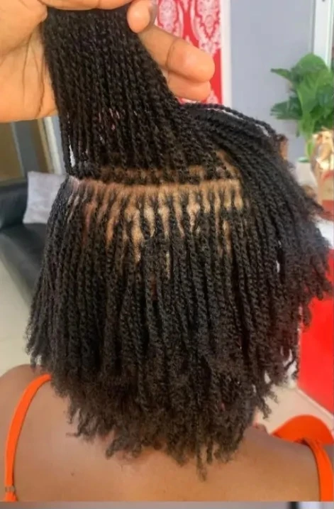 Micro twist hairstyles