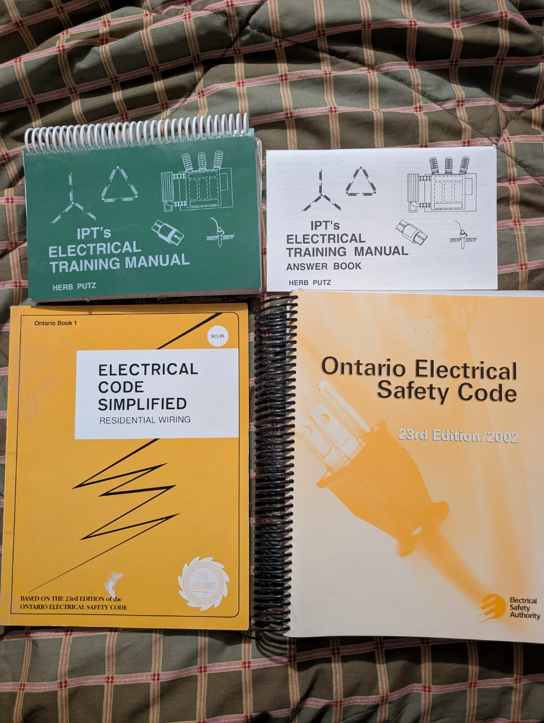 Electrical Training Manuals and Ontario Safety Code Set