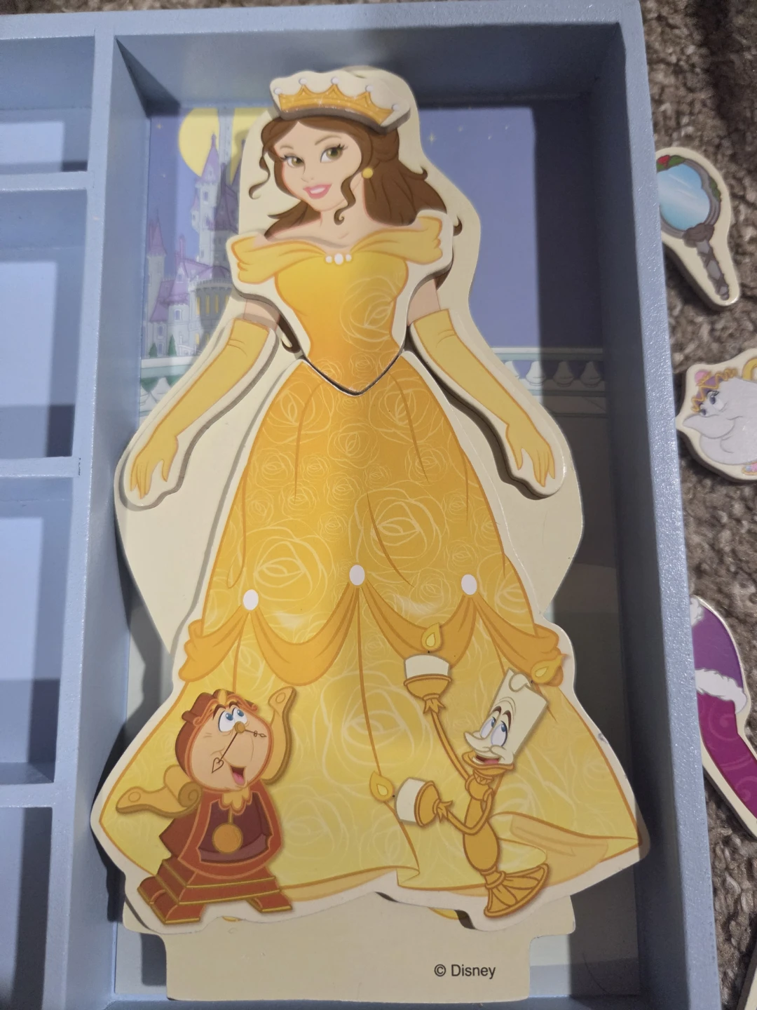 Melissa & Doug Disney Belle Magnetic Dress-Up Set - photo 3