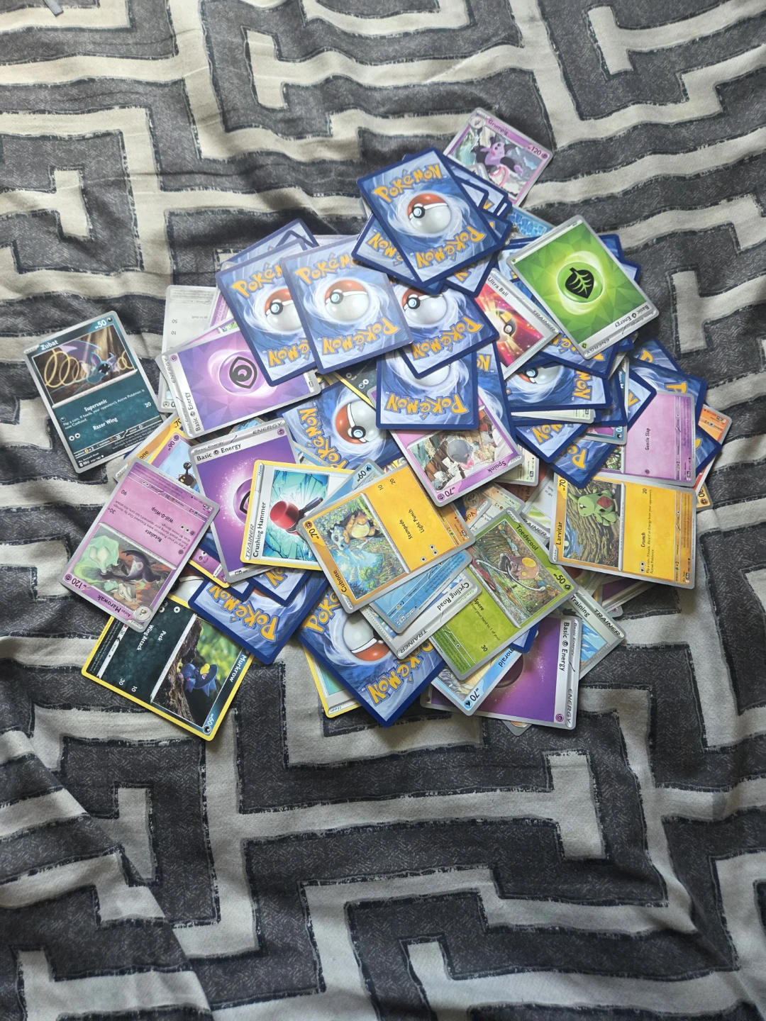 Assorted Pokemon Trading Cards