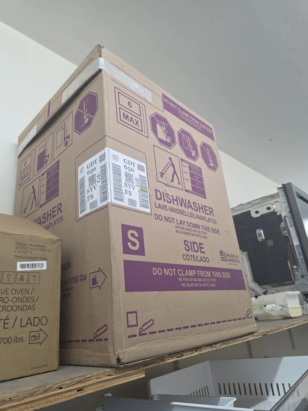 New GE 24 in. Top Control Built-In Tall Tub Dishwasher - photo 2