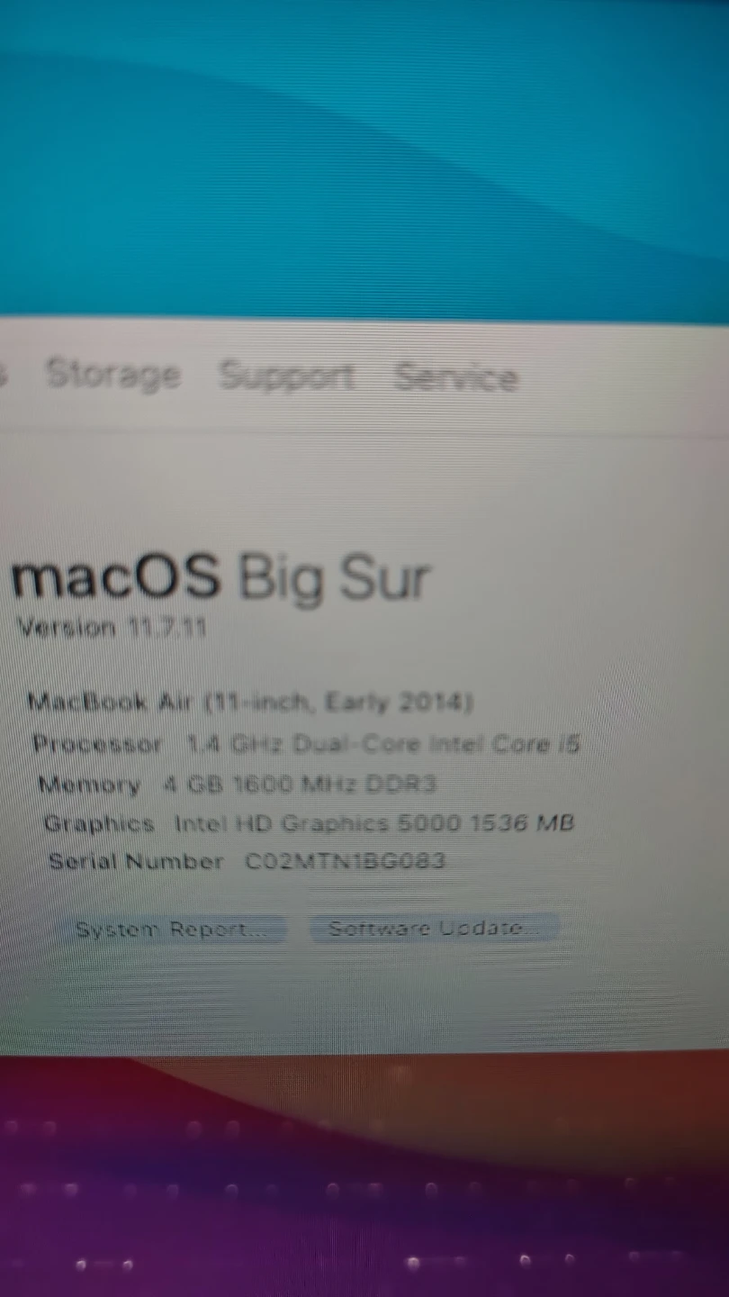 Apple MacBook Air 11-inch Early 2014 - photo 5