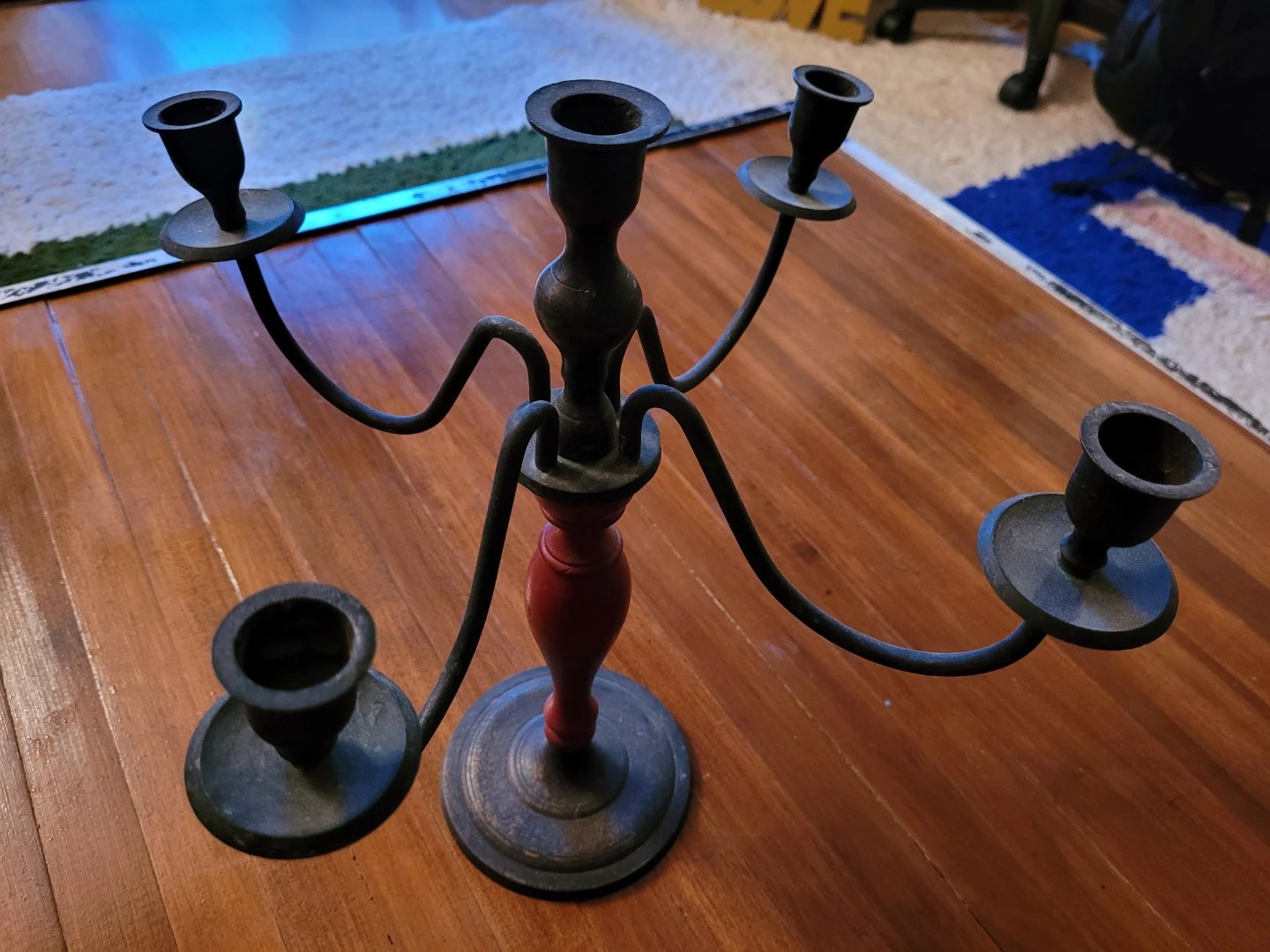 Metal candelabra - photo 2