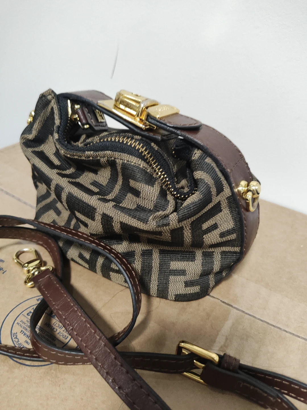 Fendi Zucca Print Crossbody Bag - photo 3