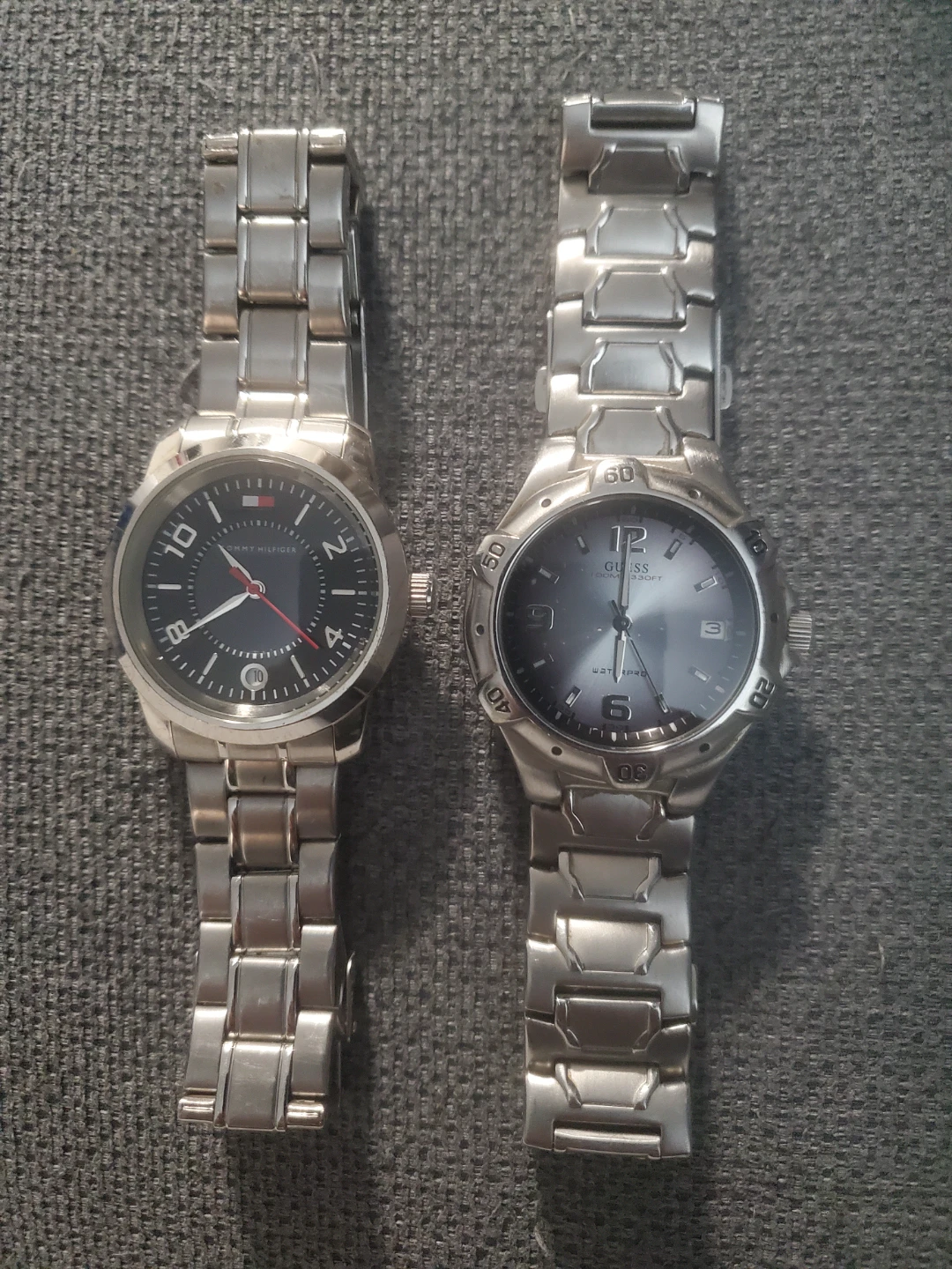 Guess and Tommy Hilfiger Stainless Steel Watches