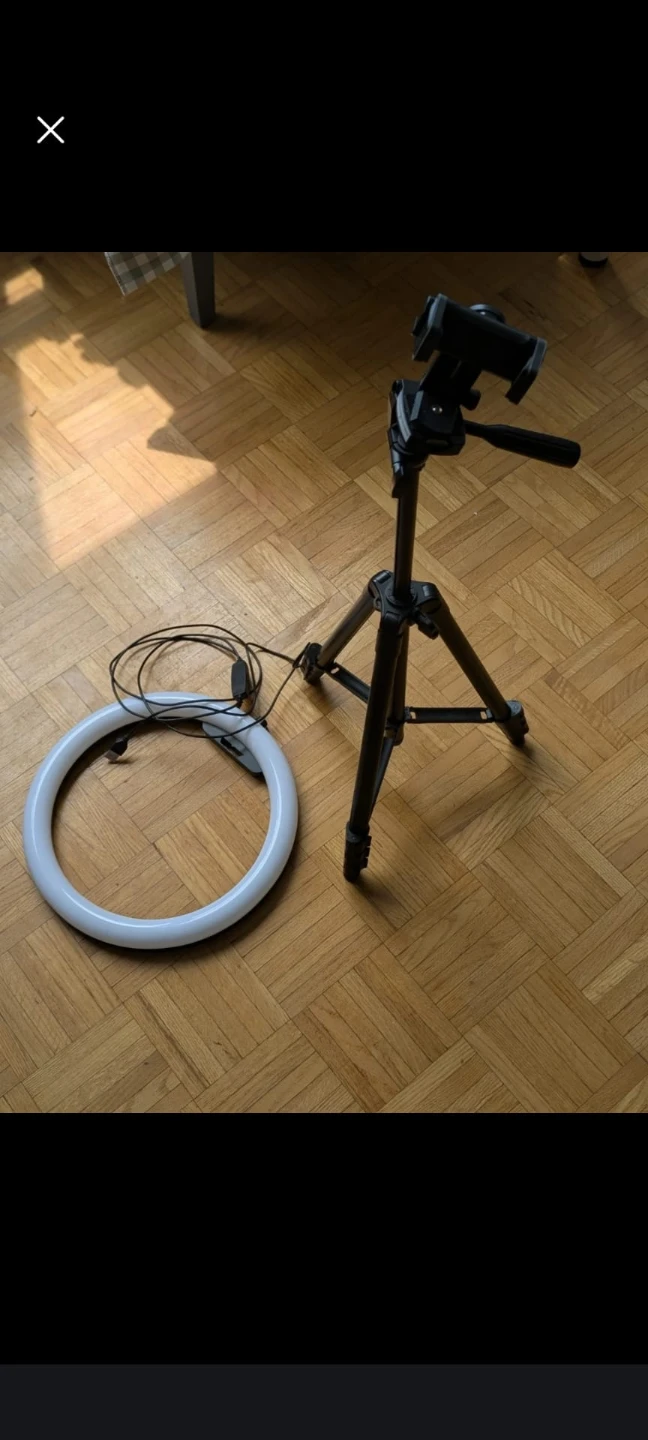 LED Ring Light with Tripod Stand