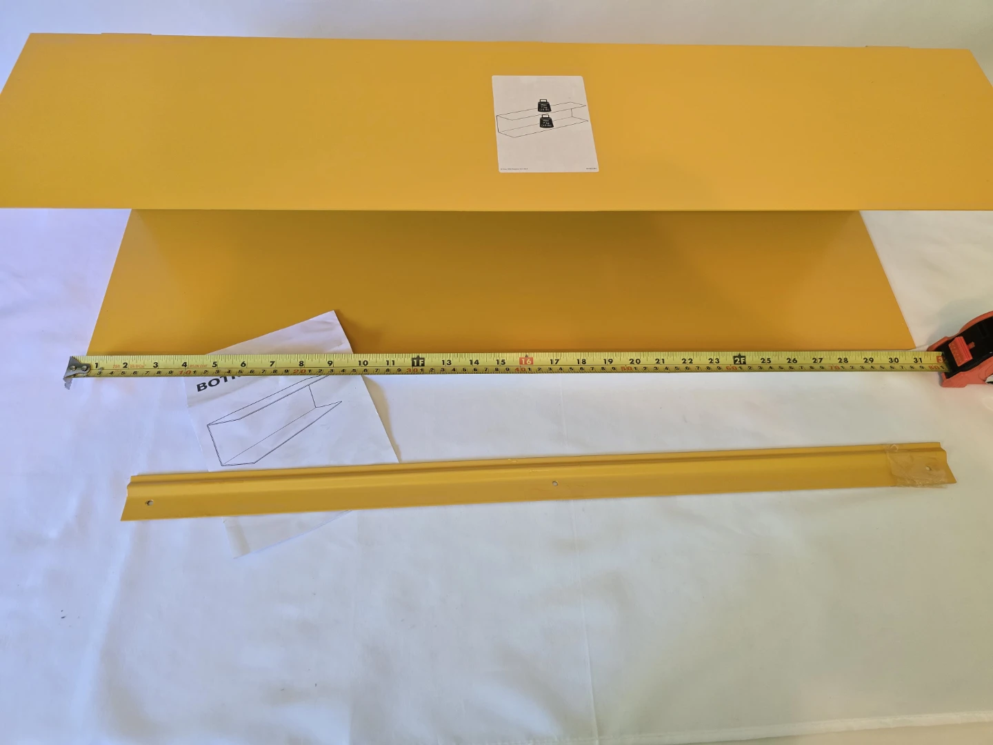 IKEA Botkyrka Shelf Yellow - photo 2