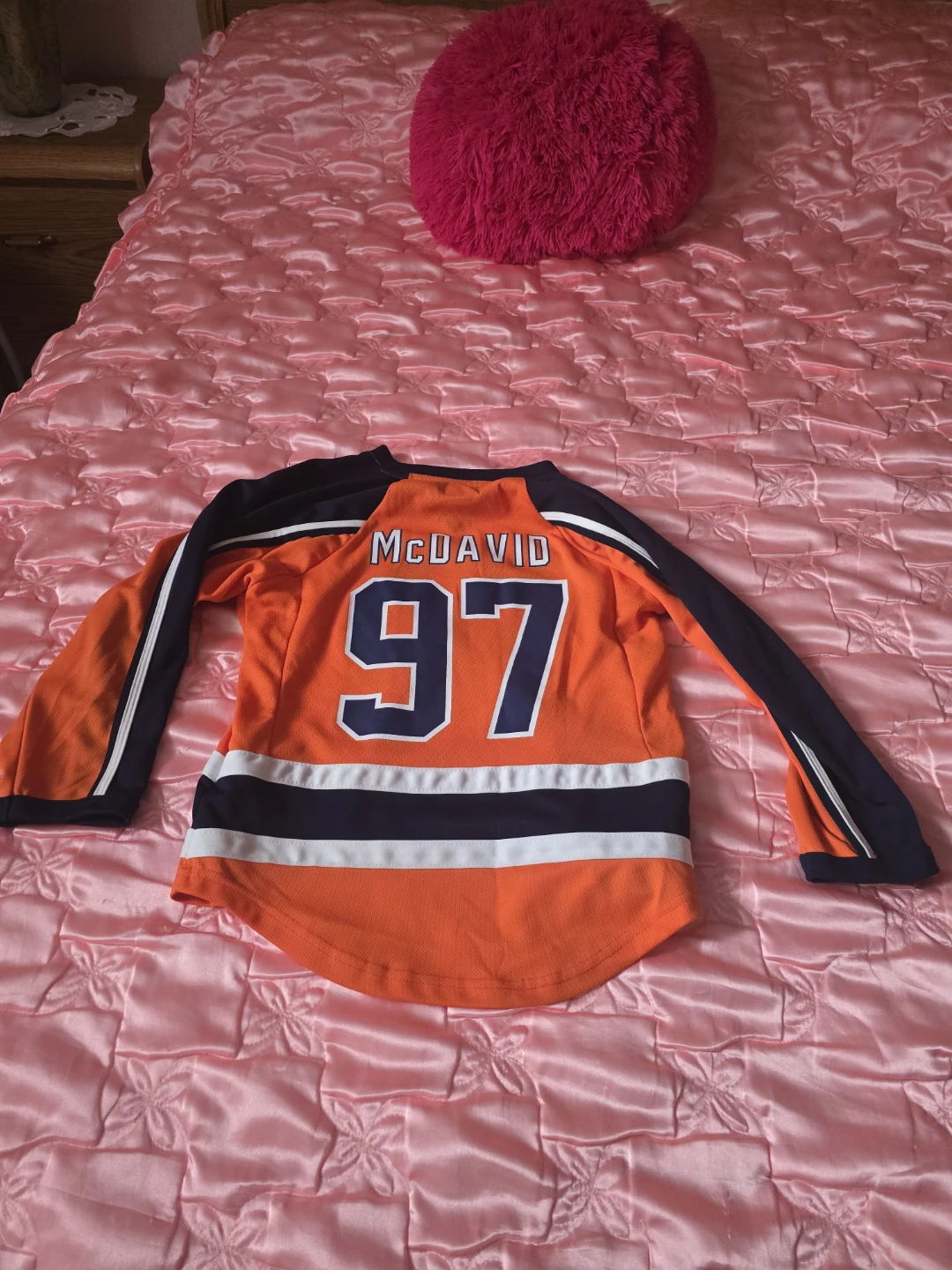 Edmonton Oilers McDavid Jersey