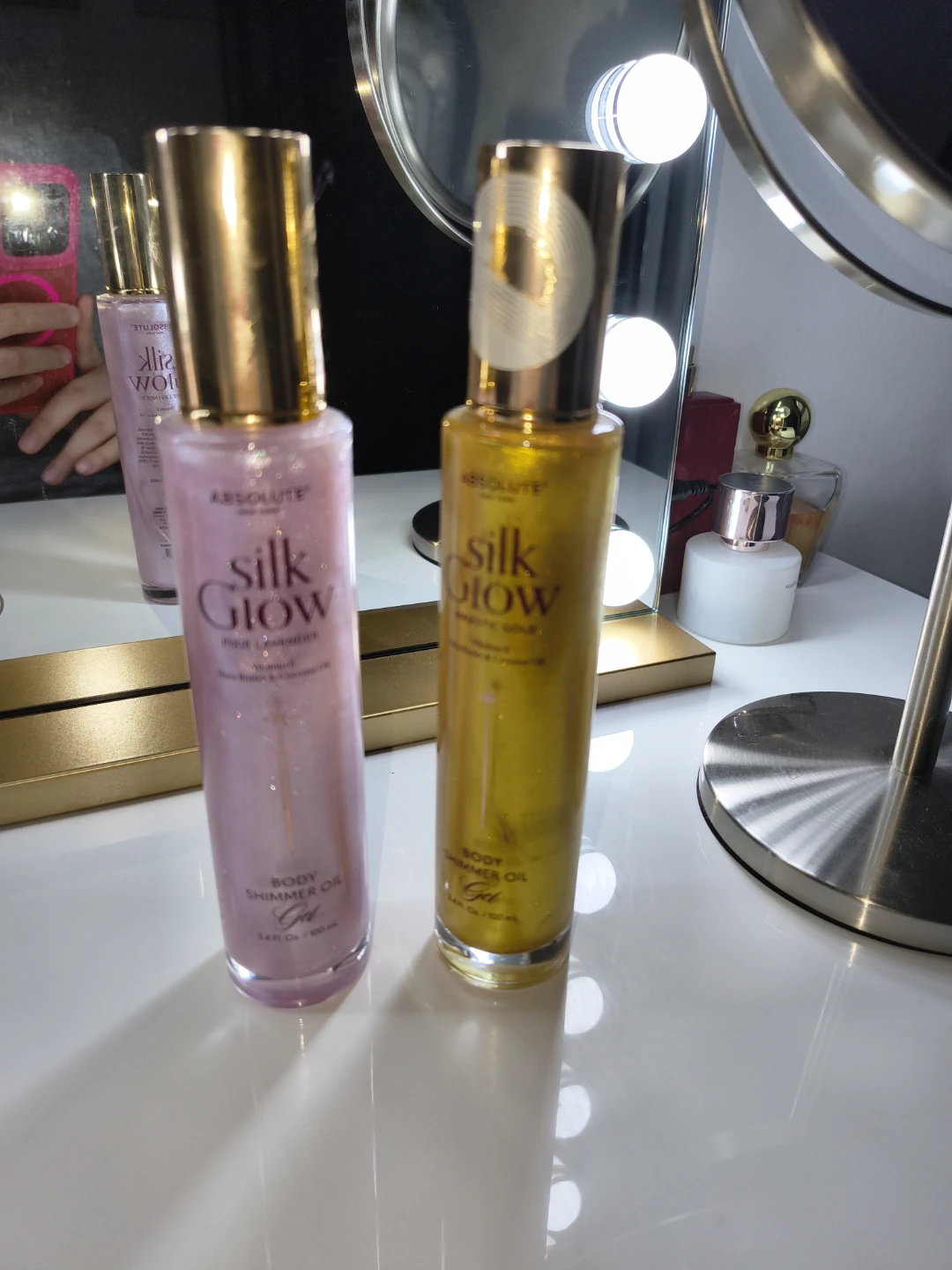 Absolute New York Silk Glow Body Shimmer Oil Gel