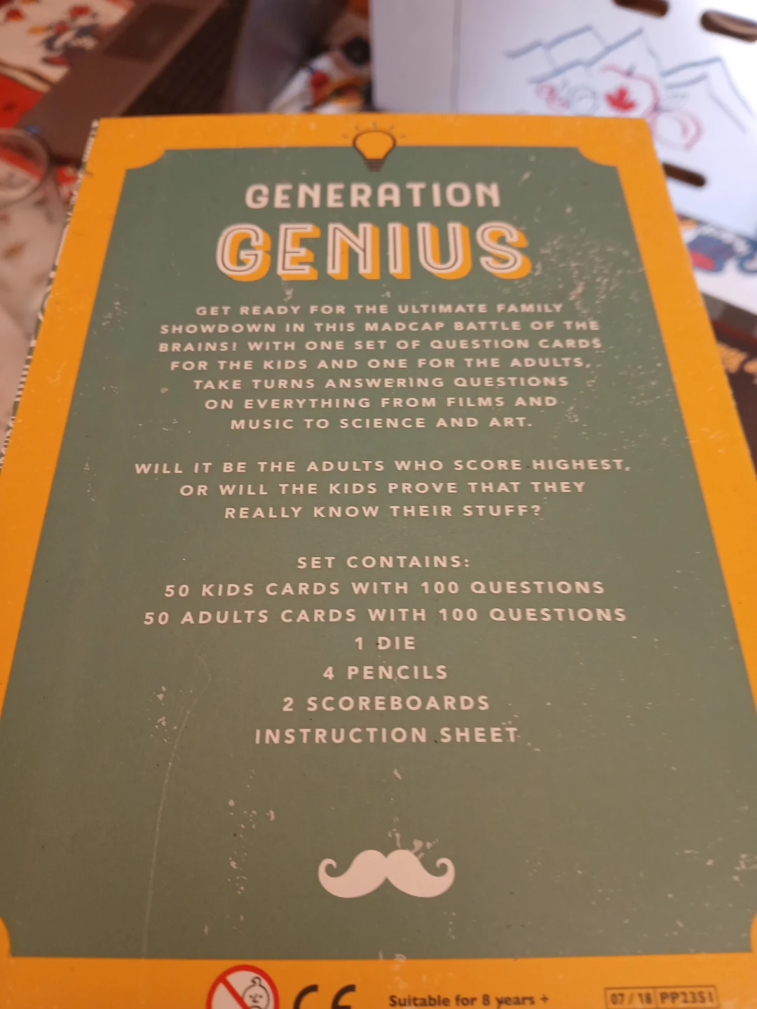 Generation Genius Kids vs Adults Trivia Game - photo 2