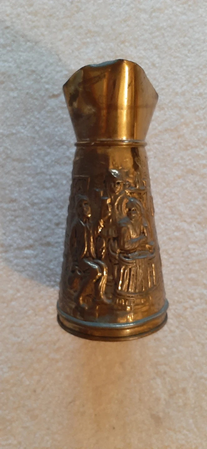 Vintage brass pitcher-Holland - photo 4