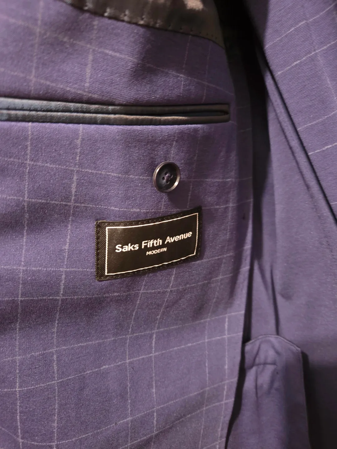 Saks Fifth Avenue Modern Suit Size 46R - photo 4