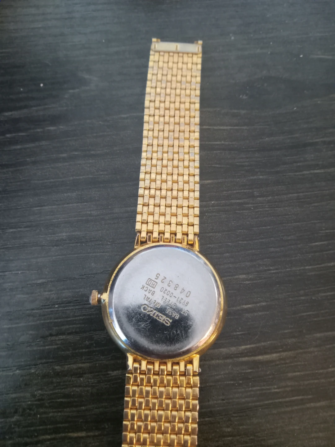 Seiko Quartz Gold-Tone Watch - photo 3