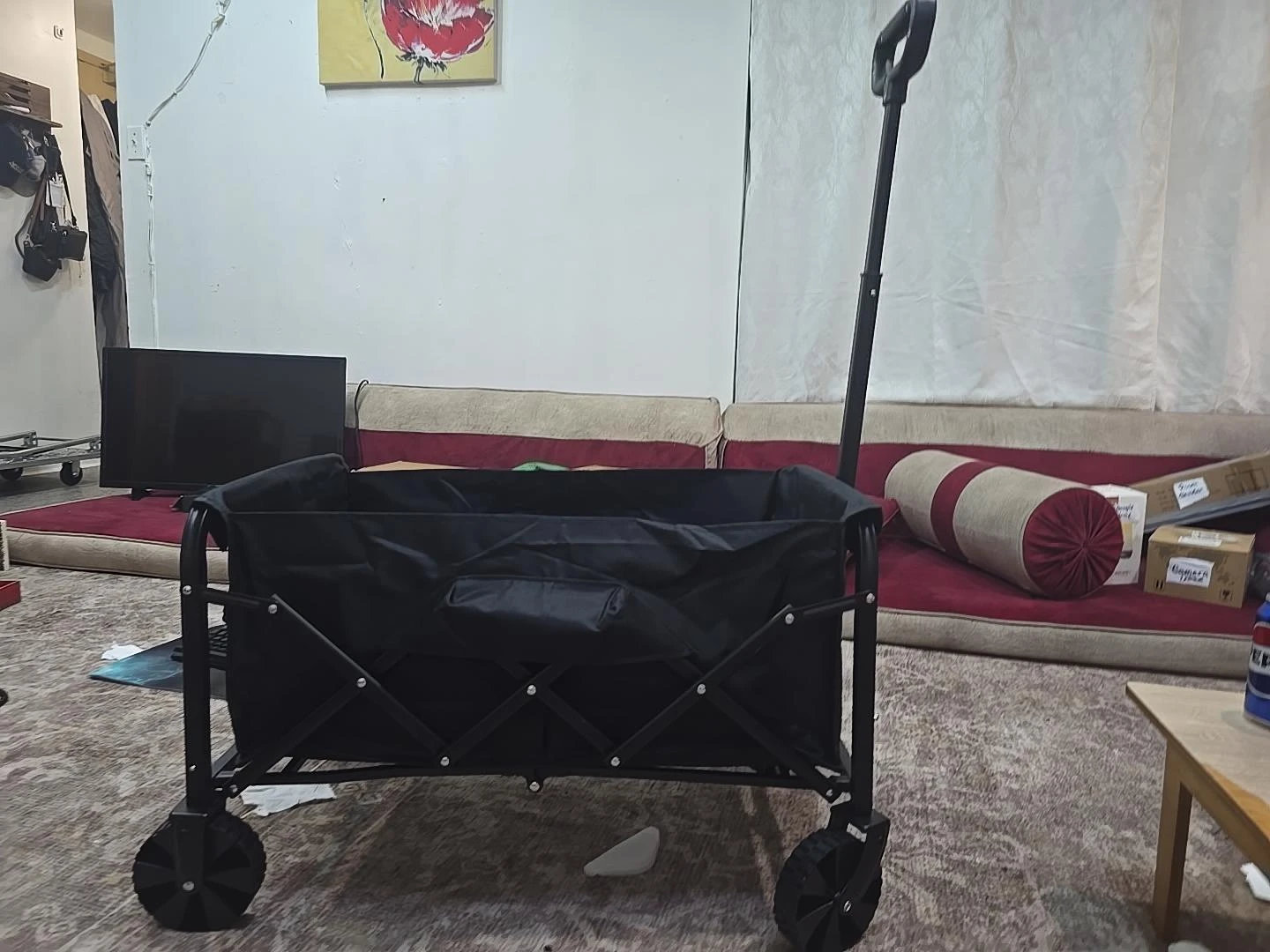 Collapsible Black Utility Wagon - photo 2