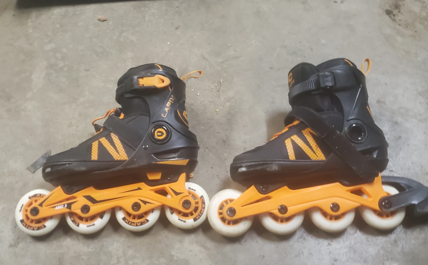 Capix Inline Skates Black and Orange
