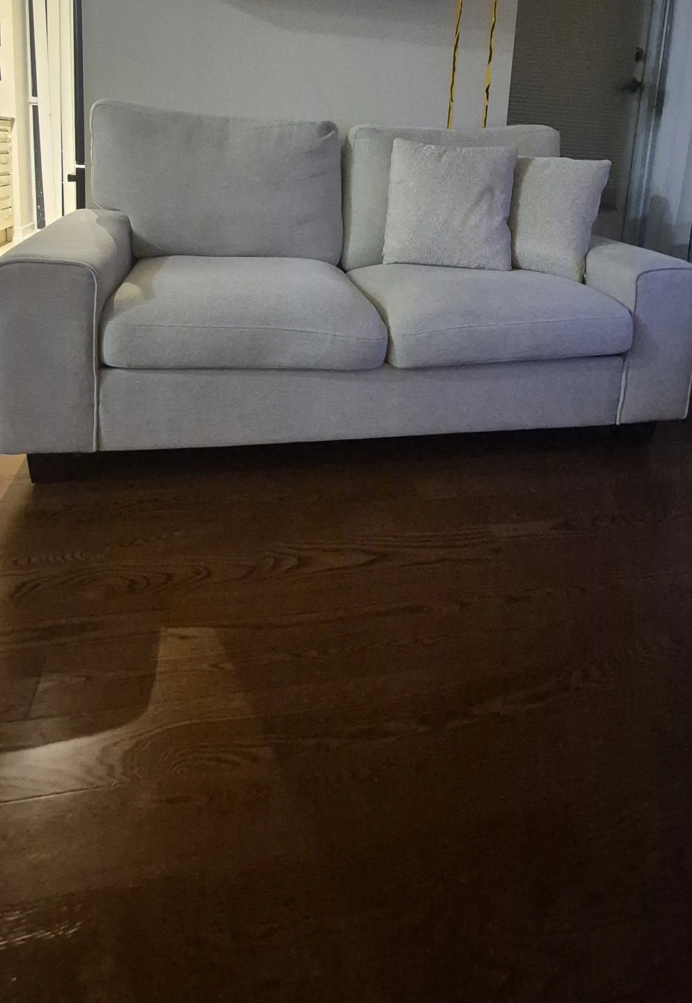 Set of two light beige sofas - photo 3
