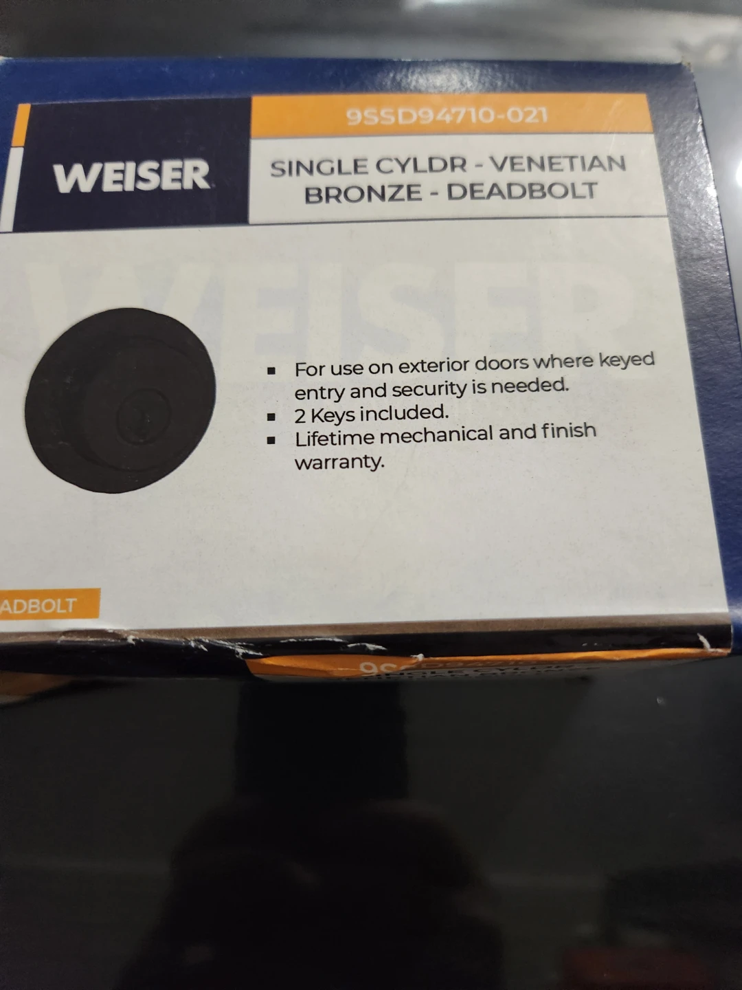 Weiser Westley Passage Lever and Deadbolt Set - photo 3