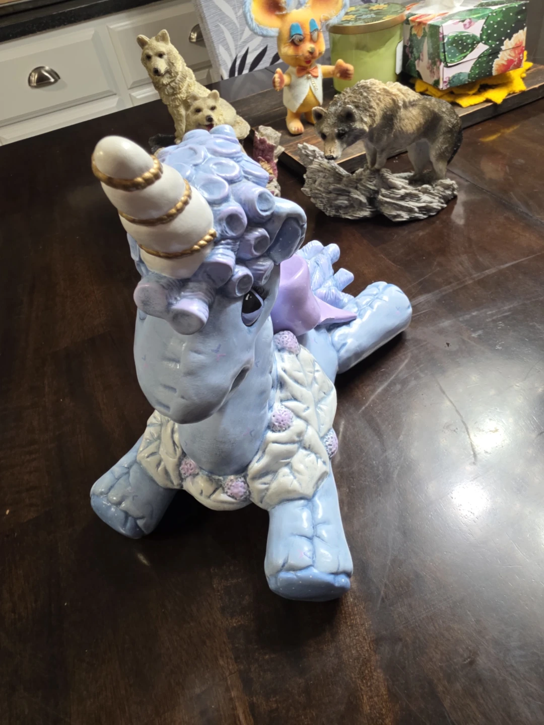 Precious Moments Porcelain Unicorn Figurine - photo 2
