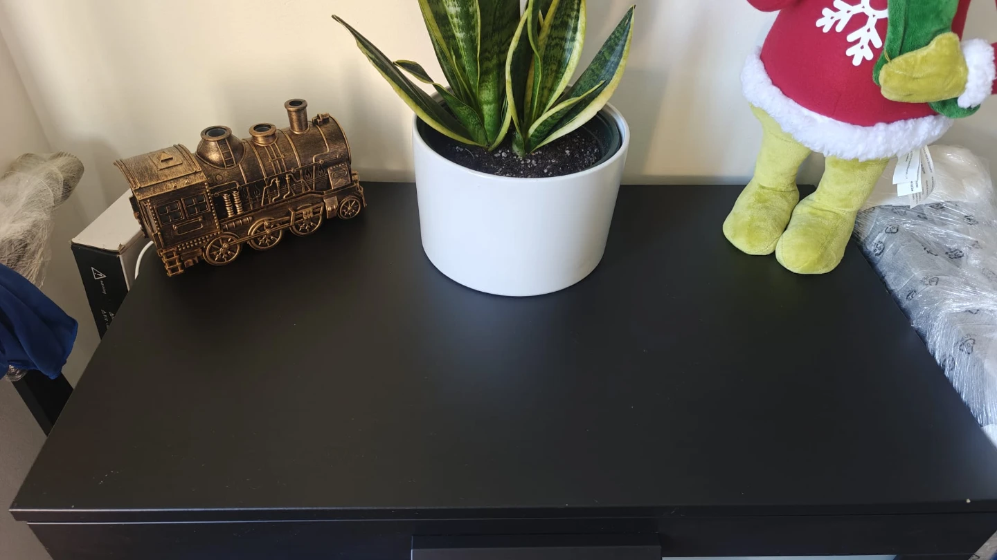 Black 3-Drawer Dresser - photo 3