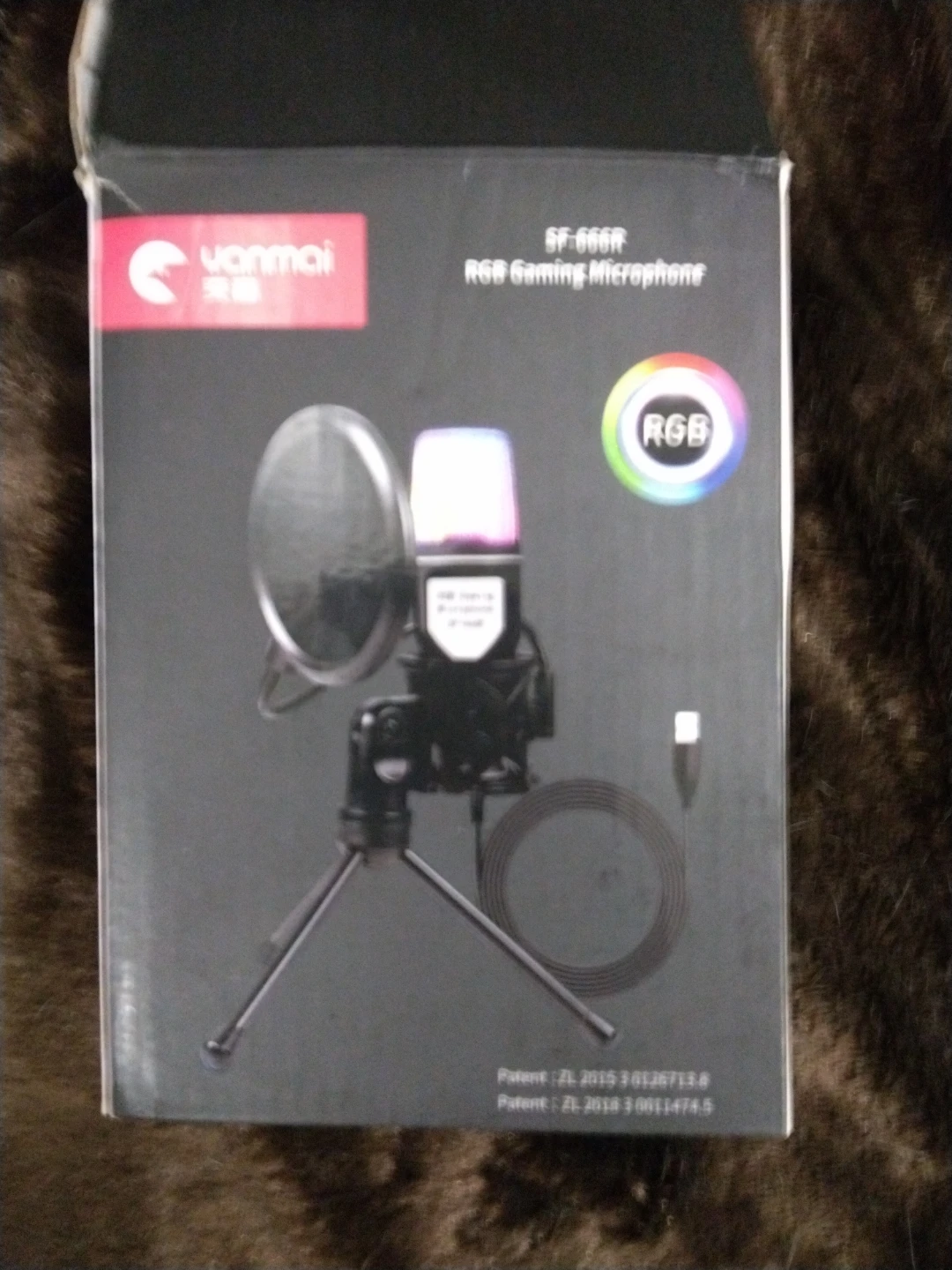 Vanmai SF-666R RGB Gaming Microphone