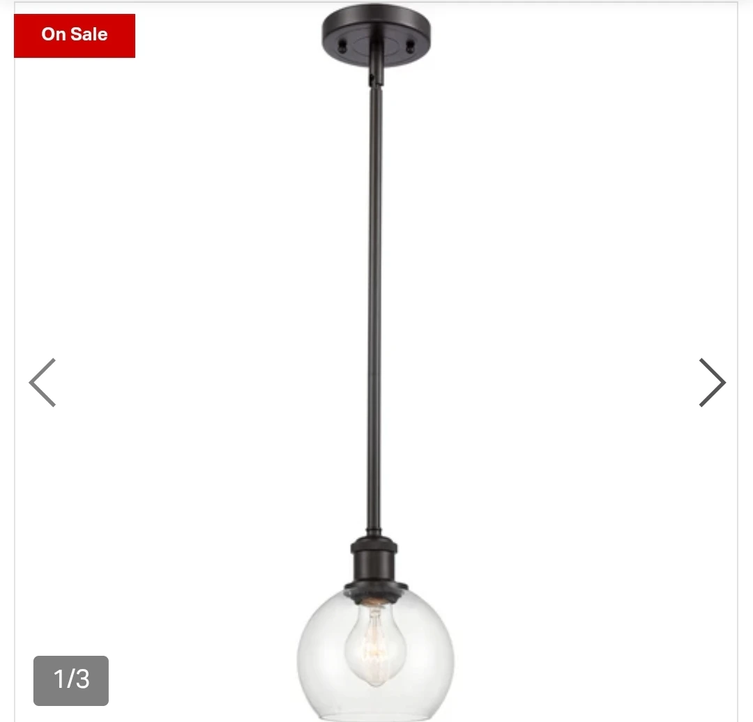 Innovations Lighting Athens 6" Mini Pendant