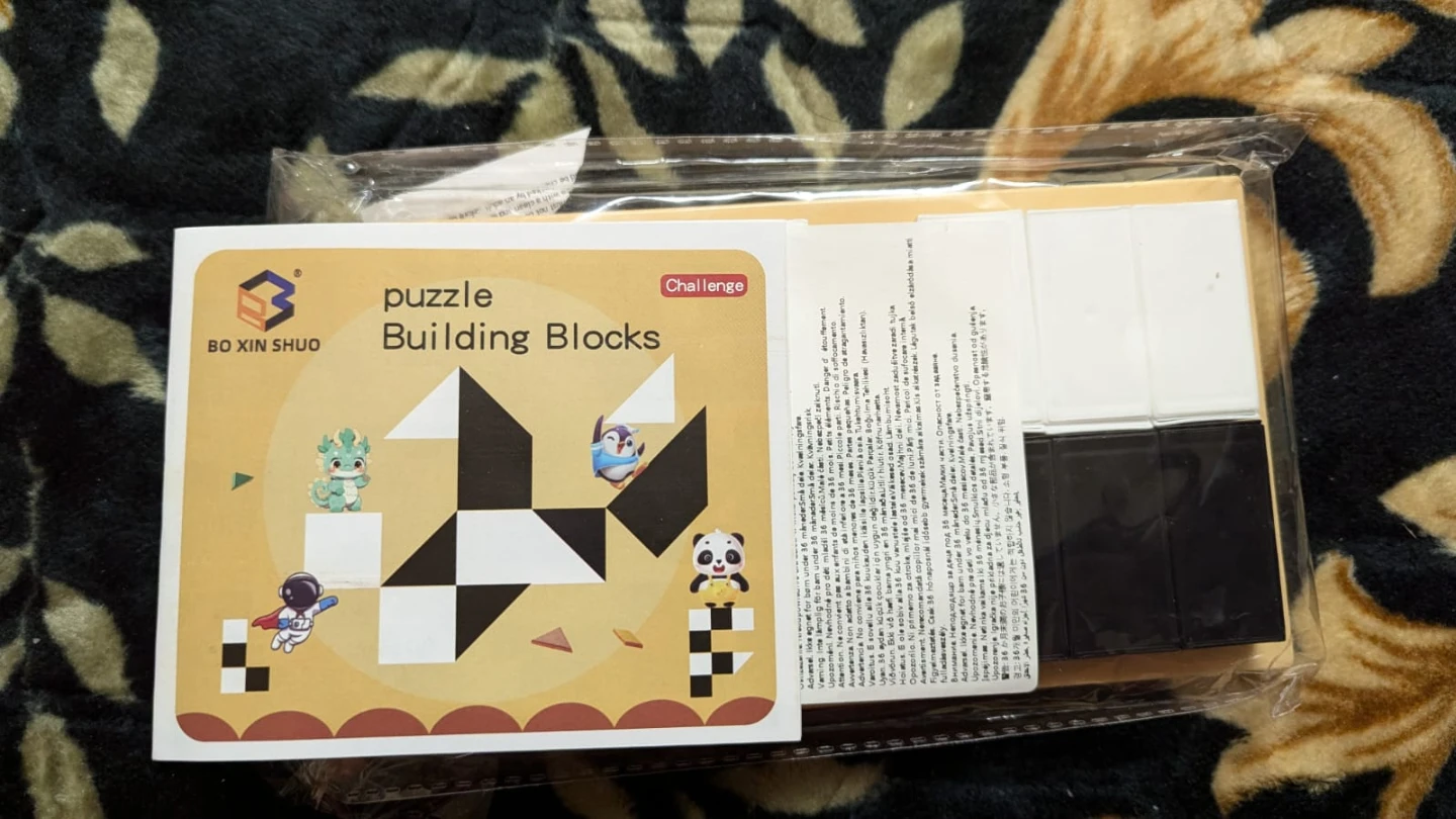 Challenge Puzzle Building Blocks - photo 4