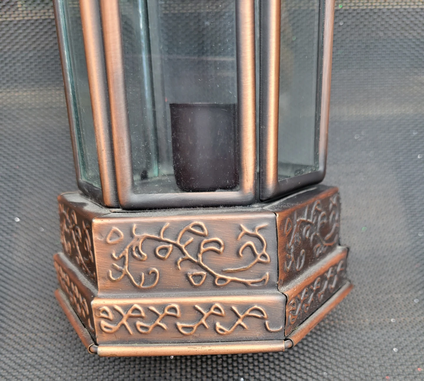 Candle Holder (Metal) with Candle - photo 5