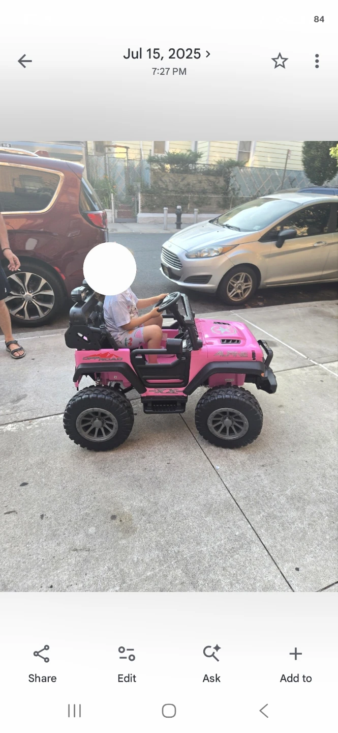 Pink Alpine Off-Road Electric Ride-On Truck - photo 3