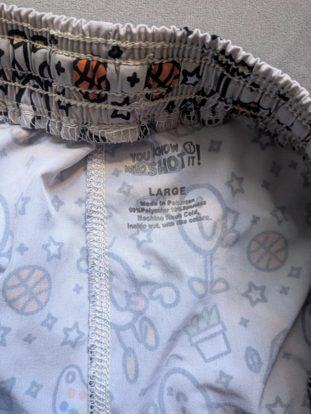 You Know Who Shot It Printed Shorts Large - photo 2