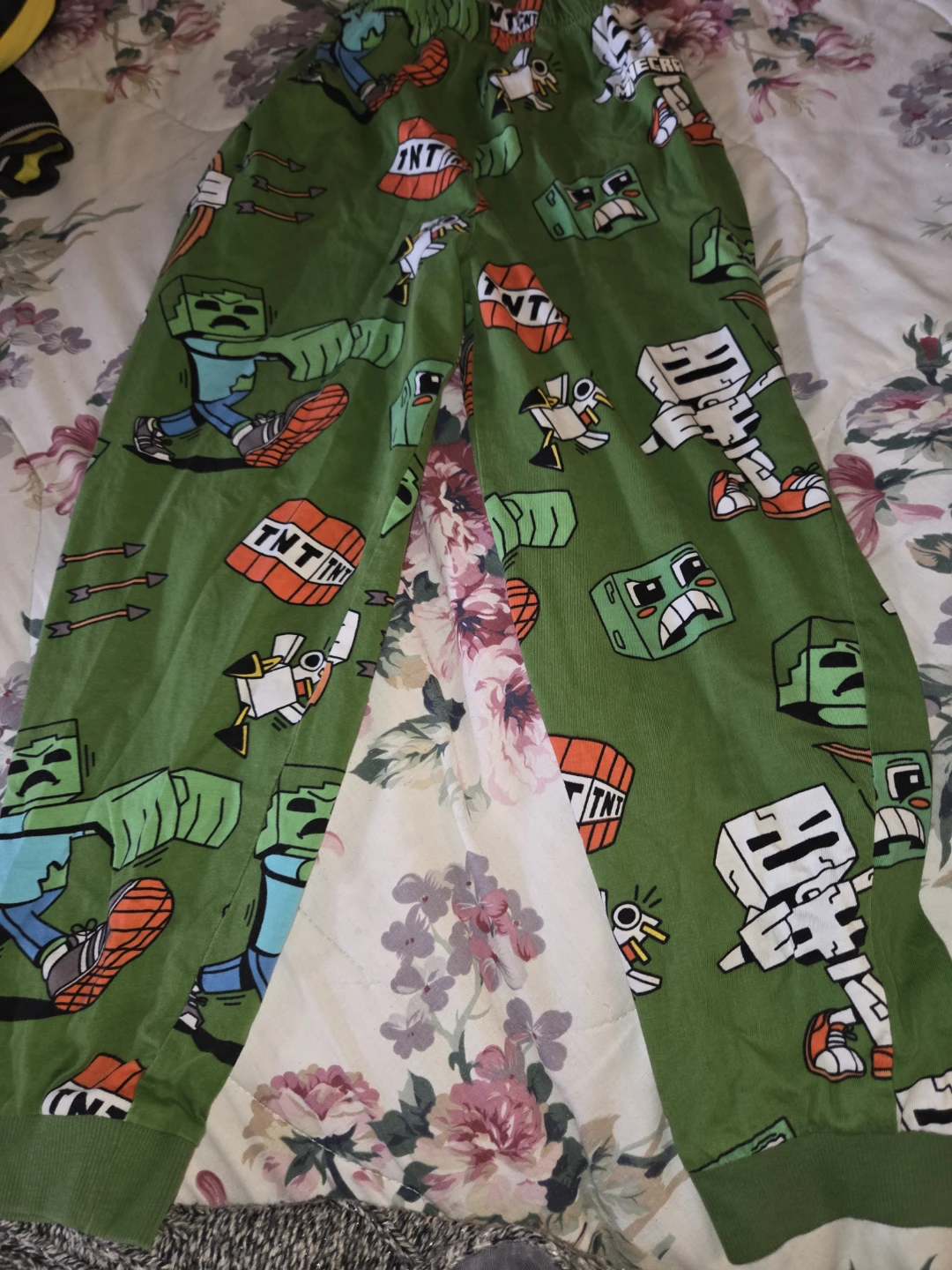 Minecraft Creeper Pajama Pants