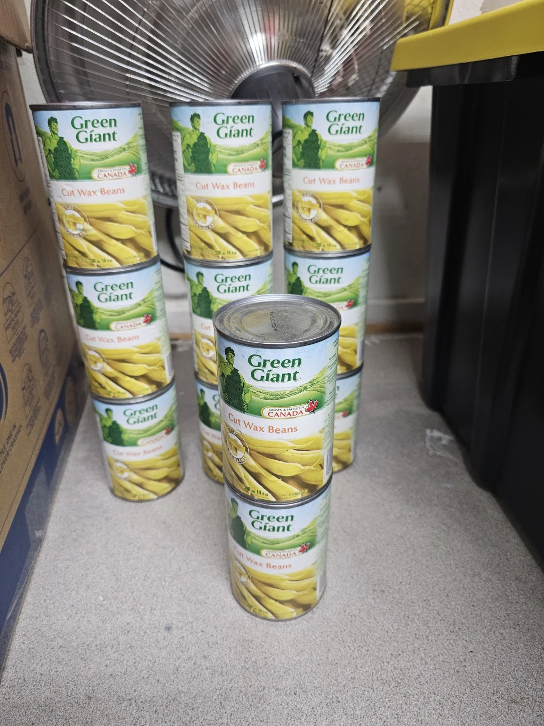 11 Cans of Green Giant Cut Wax Beans - photo 2