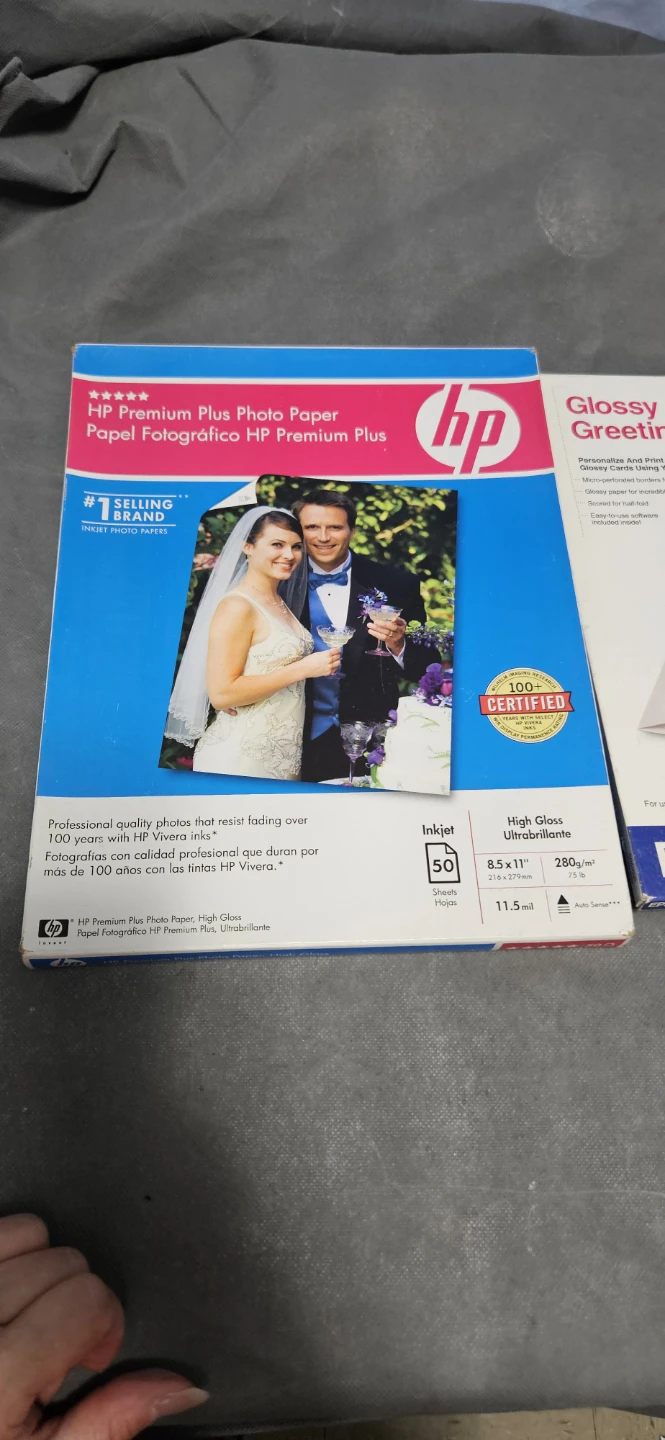 HP Premium Plus Photo Paper & Epson Glossy Greeting Cards - photo 2