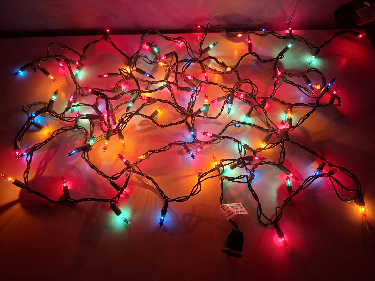 Multicoloured Decorative Indoor String Lights (100 bulbs) - photo 2