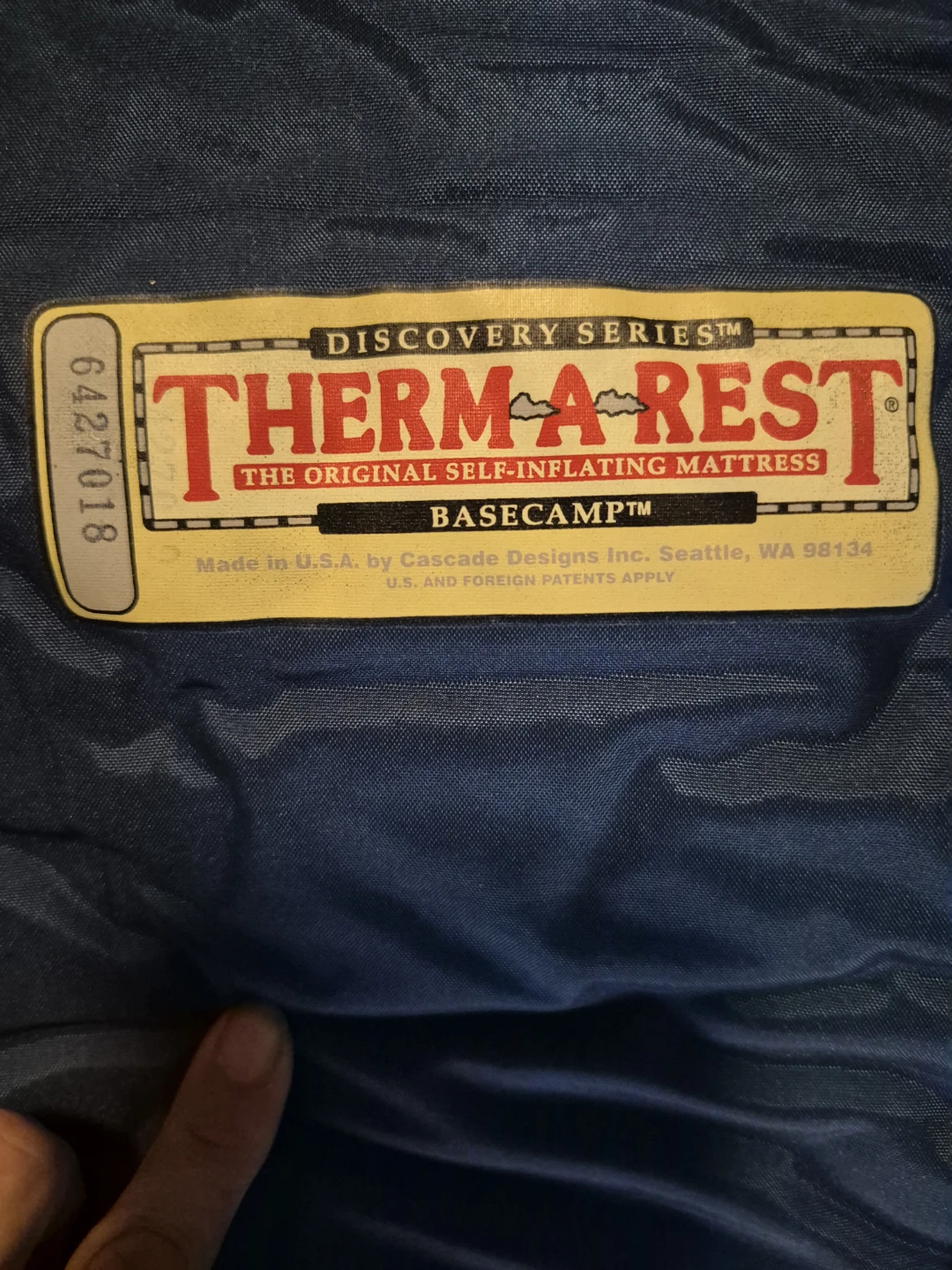 Therm-a-Rest BaseCamp Self-Inflating Mattress