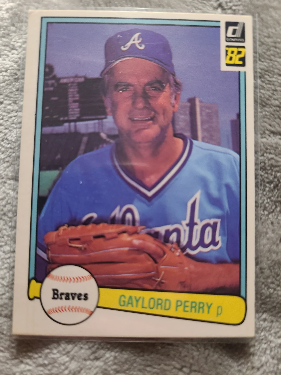 1982 Donruss Gaylord Perry Baseball Card #543