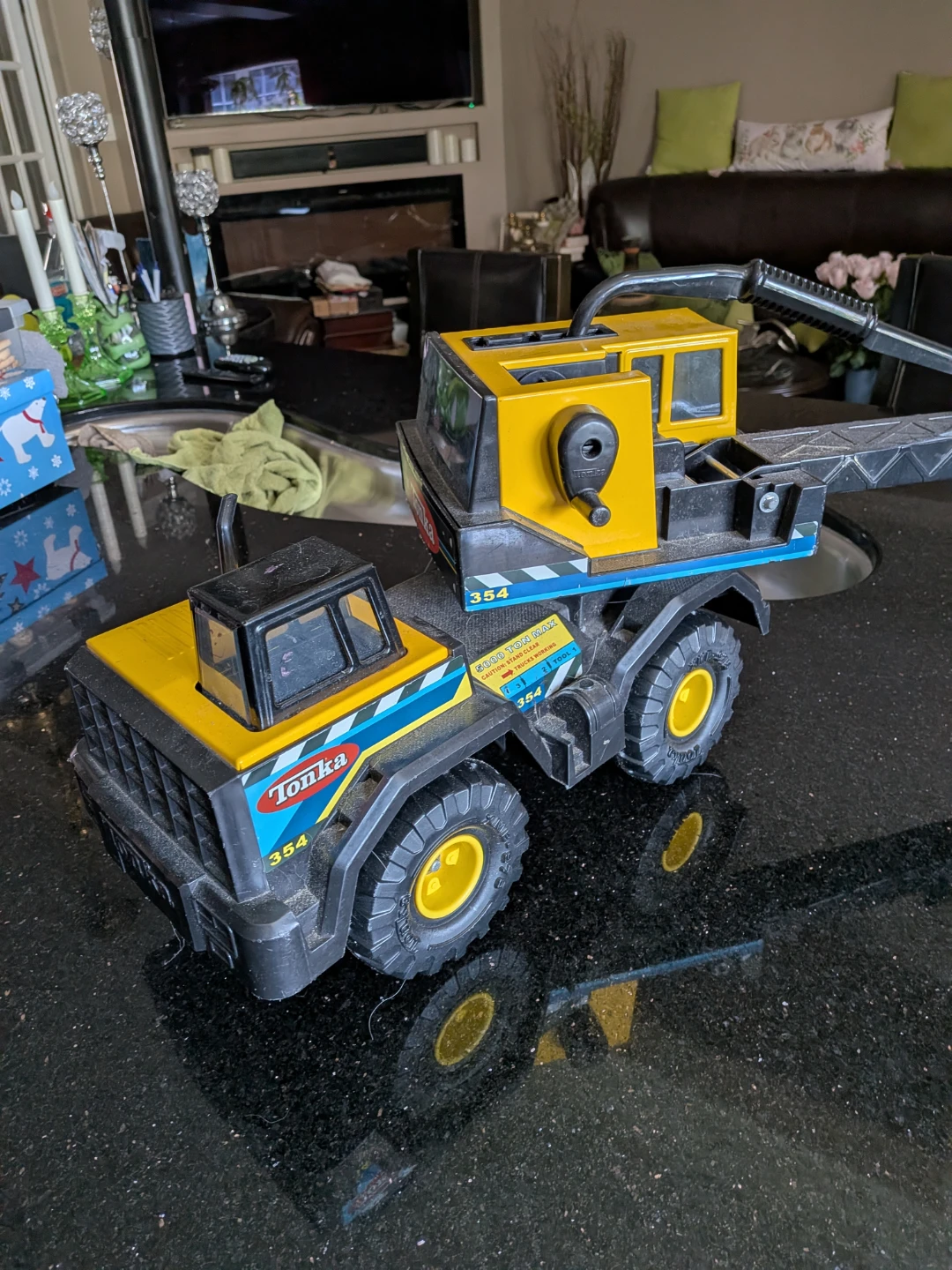 Vintage Tonka 354 Crane Truck - photo 3